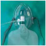 Maski tlenowe Teleflex Adult Nonrebreating Mask With Safety Vent - 1059 / 41058
