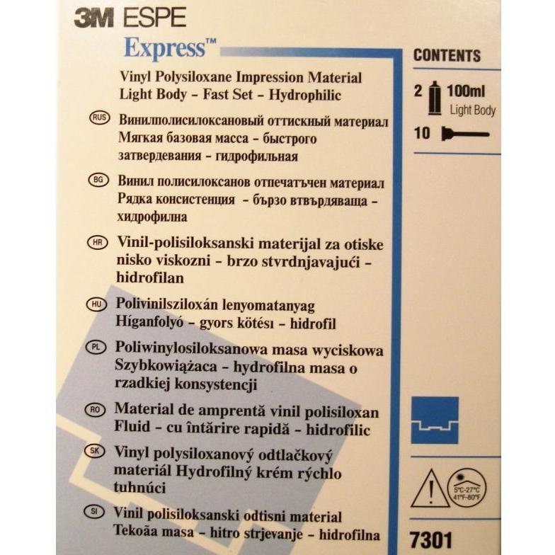 Masy wyciskowe stomatologiczne 3M ESPE Express niebieski 7301