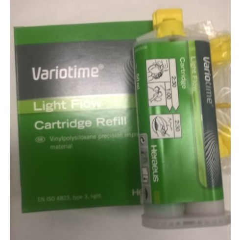 Masy wyciskowe stomatologiczne Bayer Variotime Light Flow