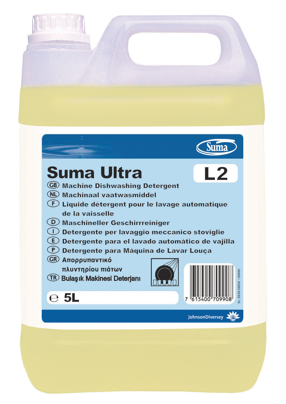 Maszynowe mycie naczyń Diversey Suma Ultra L2