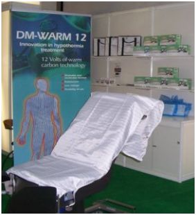 Materace do aparatów do ogrzewania - ochładzania pacjenta GVP Elettronica DM - WARM 12