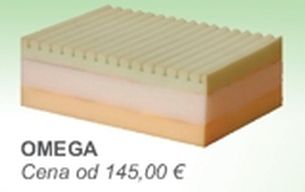 Materace przeciwodleżynowe piankowe, visco, żelowe B/D OMEGA