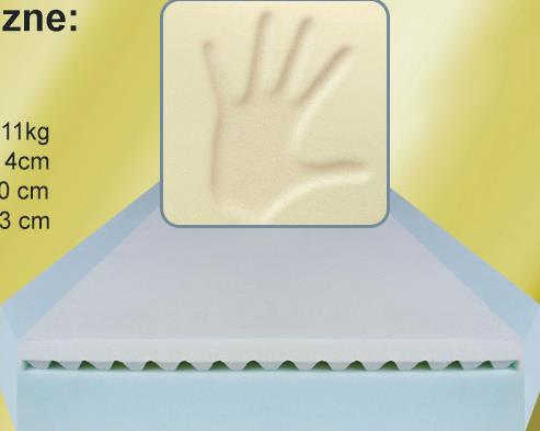 Materace przeciwodleżynowe piankowe, visco, żelowe Sogum-Bis MS-200