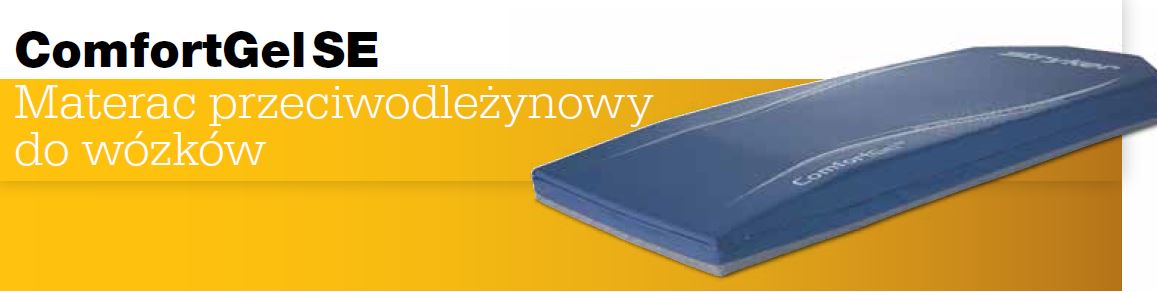 Materace przeciwodleżynowe piankowe, visco, żelowe Stryker ComfortGel SE 1805