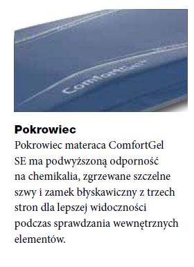 Materace przeciwodleżynowe piankowe, visco, żelowe Stryker ComfortGel SE 1805