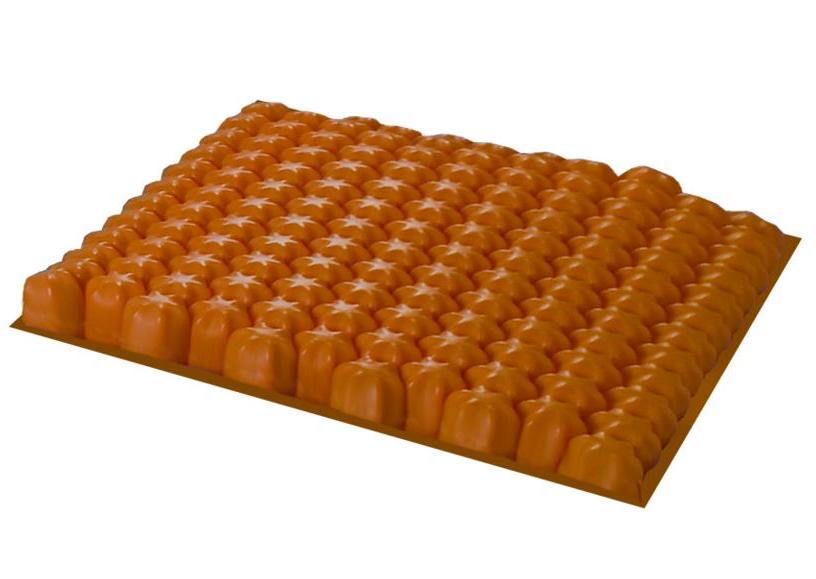 Materace przeciwodleżynowe piankowe, visco, żelowe SYST'AM Viscoflex 2xAir