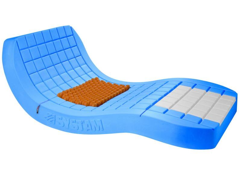 Materace przeciwodleżynowe piankowe, visco, żelowe SYST'AM Viscoflex Air