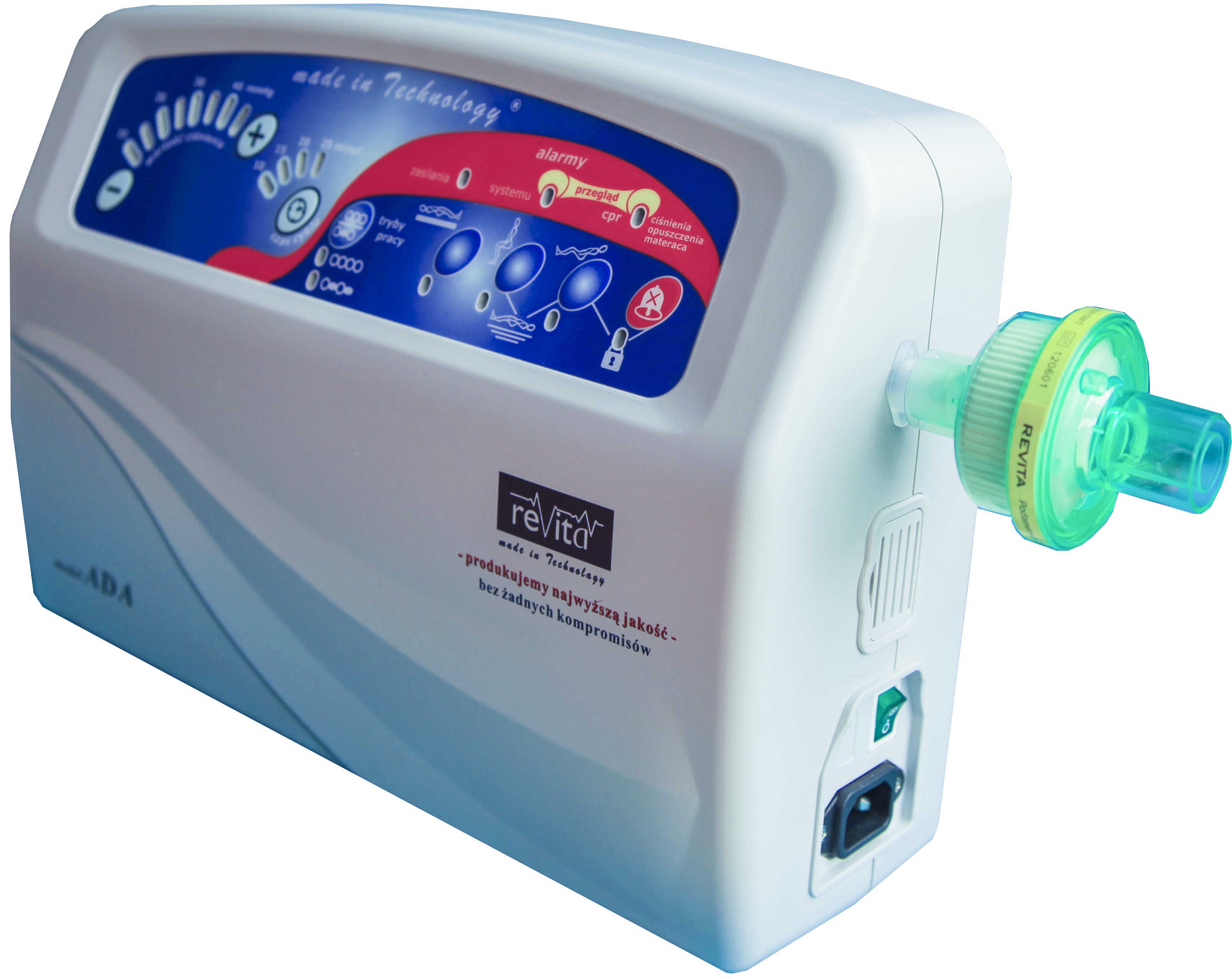 Materace przeciwodleżynowe zmiennociśnieniowe Revita 88 Ada