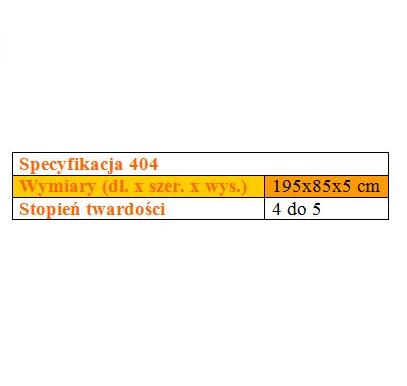 Materace rehabilitacyjne Reha Fund 404