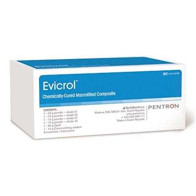 Materiały do wypełnień stomatologicznych Pentron Evicrol