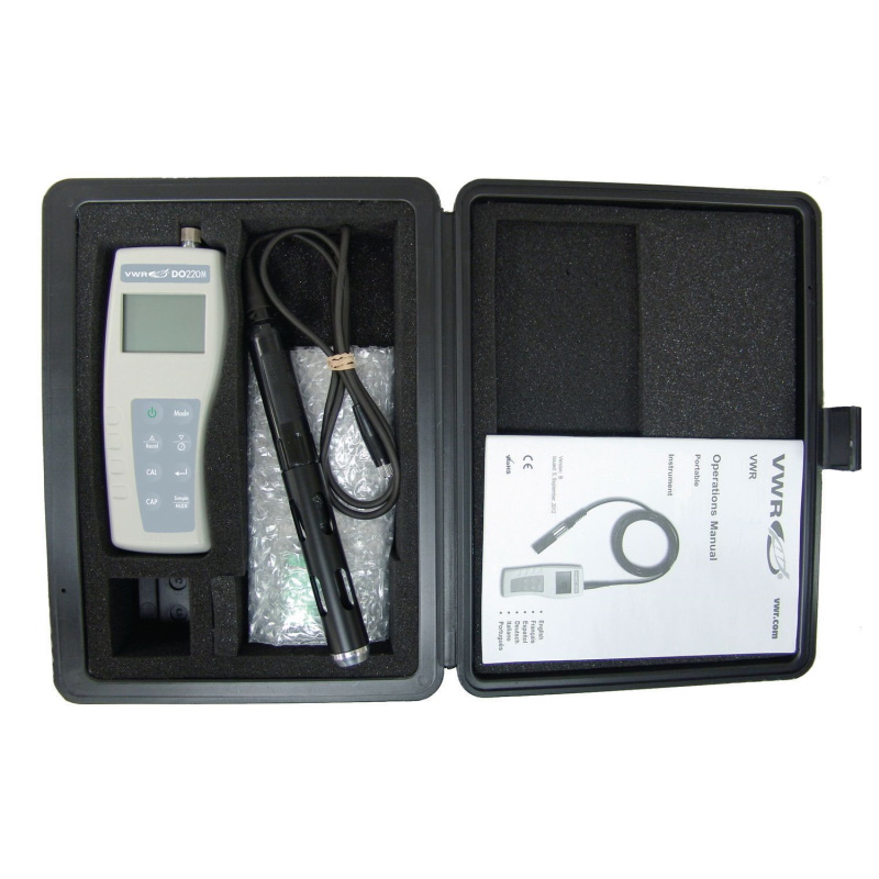 Mierniki tlenu (tlenomierze laboratoryjne) VWR DO 220 / DO 220 M