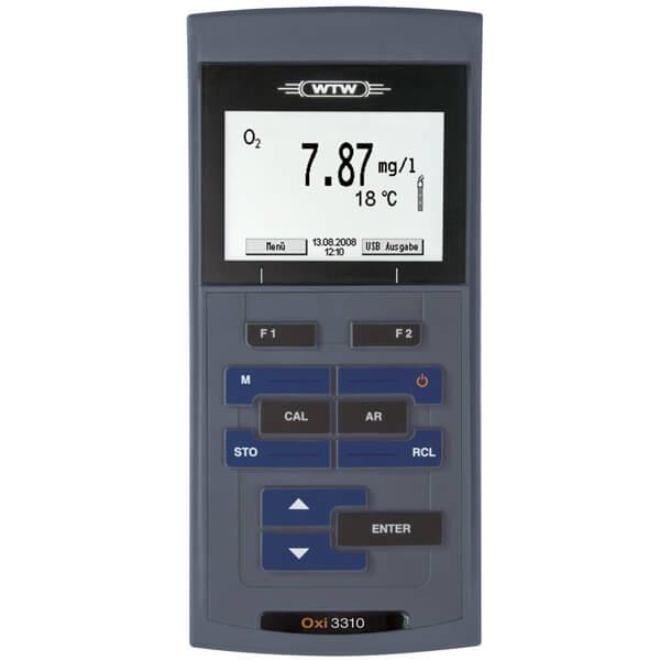 Mierniki tlenu (tlenomierze laboratoryjne) WTW Oxi 3310
