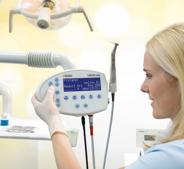 Mikromotory endodontyczne Sirona SIROEndo Pocket