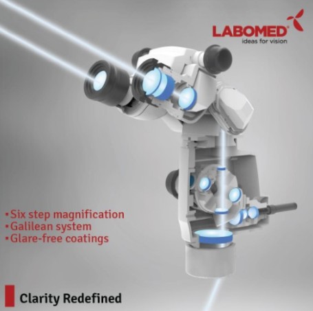 Mikroskopy endodontyczne Labomed Prima PRO NuVar 10 Premium
