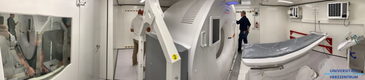 Modułowe mobilne pracownie TK-Kontenery na tomografy komputerowe Zeppelin Mobile System / SIEMENS Kontener z tomografem komputerowym