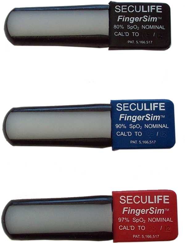 Moduły pomiaru pulsoksymetrii do stymulatorów pacjenta GOSSEN METRAWATT SECULIFE FINGER SIM SET
