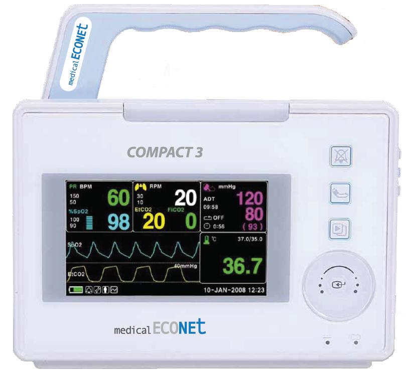Monitory podstawowych funkcji życiowych Medical ECONET Compact 3