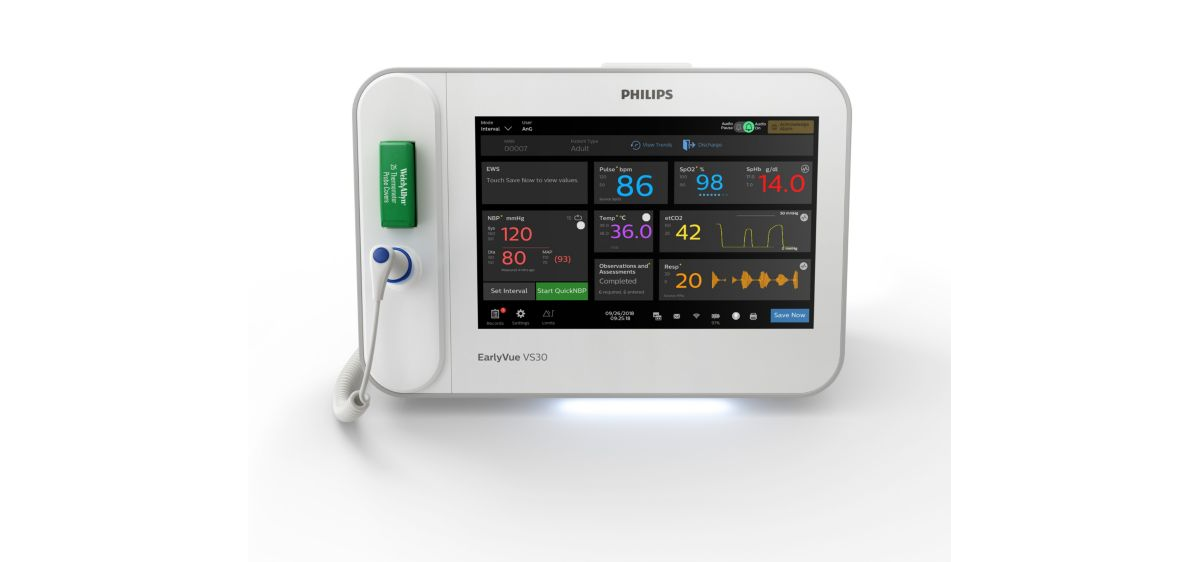 Monitory podstawowych funkcji życiowych PHILIPS EarlyVue VS30