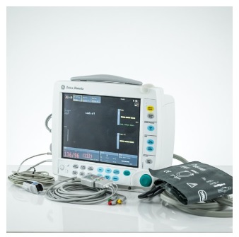 Monitory podstawowych funkcji życiowych używane B/D GE D-FPD15-00 - Arestomed rekondycjonowany