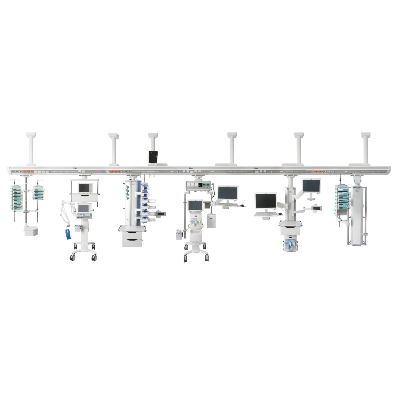 Mosty zasilające Dräger Ponta® S Plus