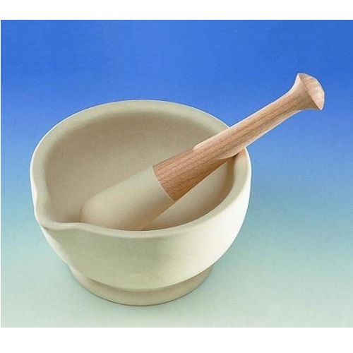 Moździerze porcelanowe LLG nieglazurowany