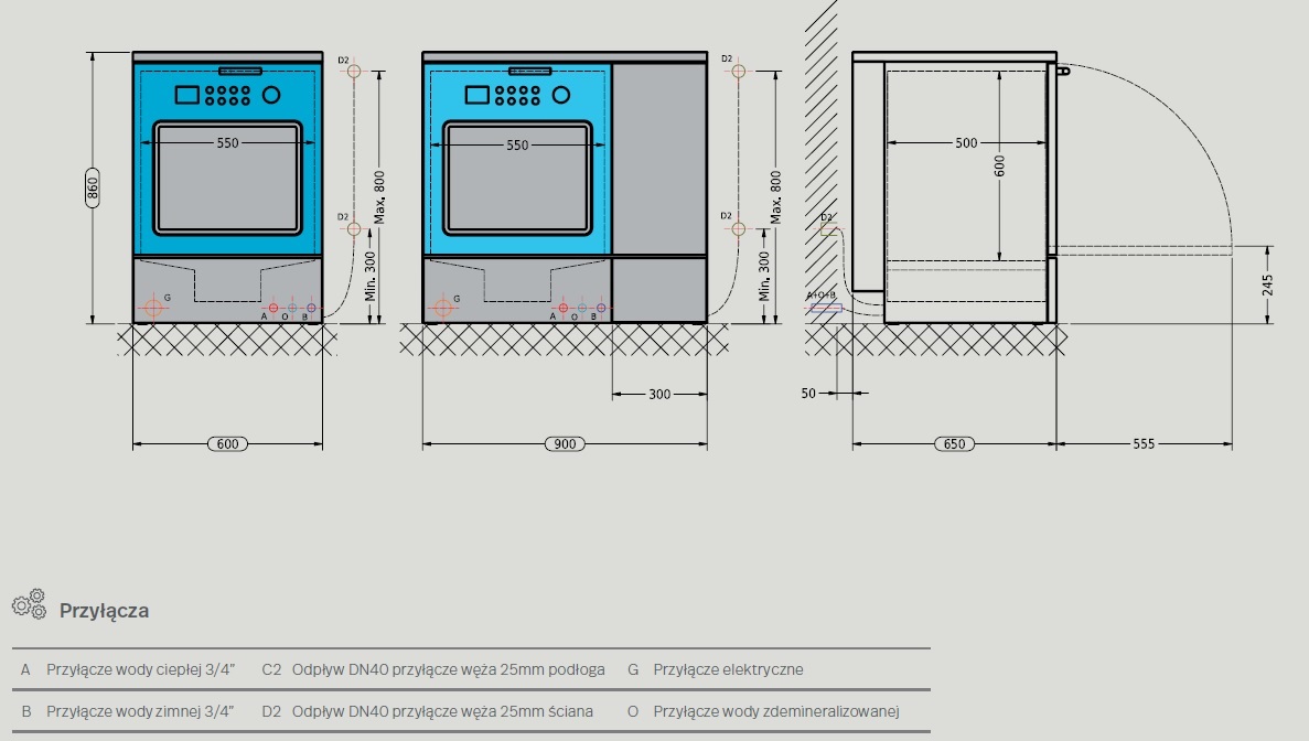 Myjnie do narzędzi i obuwia operacyjnego Prohs WD-8/SC