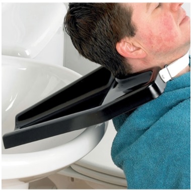 Naczynia do mycia ciała i głowy dla osób niepełnosprawnych PDS CARE Rynna do mycia włosów 1