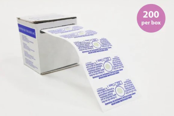 Naklejki wskaźnika ekspozycji do sterylizacji Anprolene AN85