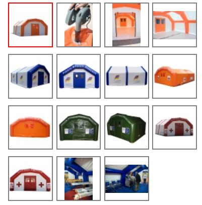 Namioty medyczne HAPPY INFLATABLES QMCEH030302 6x5x3 m