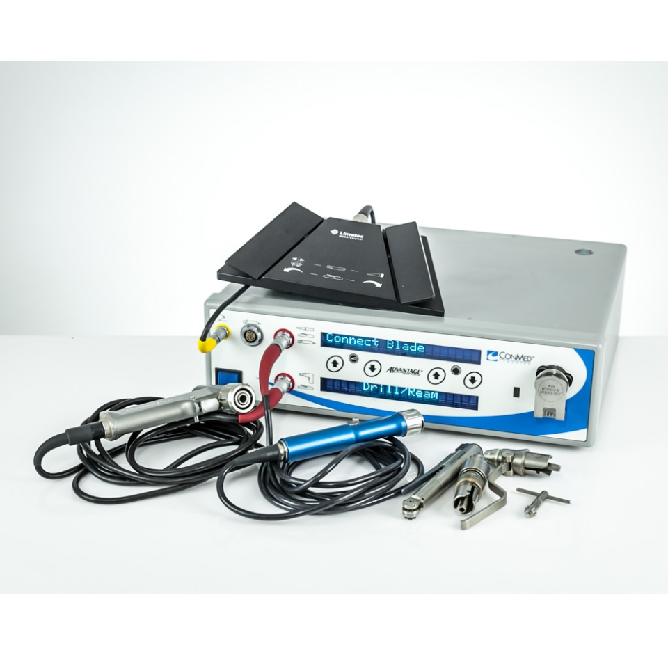 Napędy chirurgiczne - wiertarki ortopedyczne używane B/D ConMed Linvatec D3000 - Arestomed rekondycjonowany