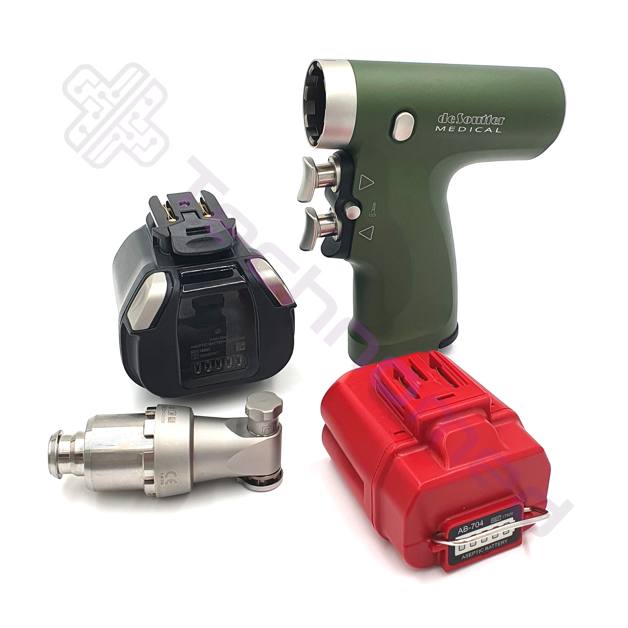 Napędy chirurgiczne - wiertarki ortopedyczne weterynaryjne DE SOUTTER V-Drive