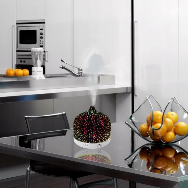 Nawilżacze ultradźwiękowe i parowe Carruzzo 3w1 lampka nocna, projektor