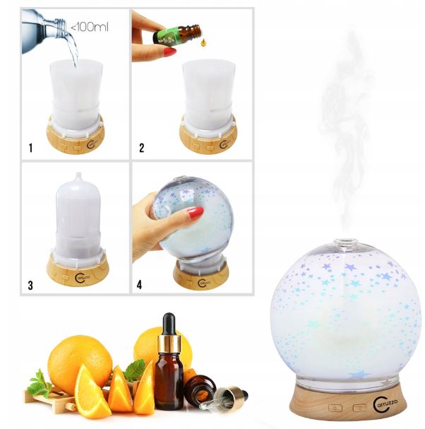 Nawilżacze ultradźwiękowe i parowe Carruzzo D-025