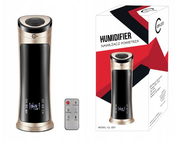 Nawilżacze ultradźwiękowe i parowe Carruzzo GL-2217