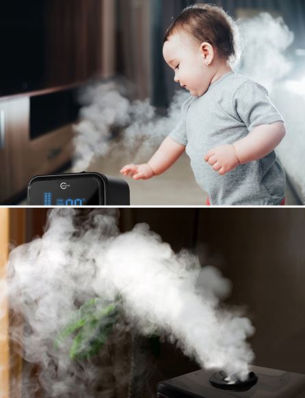 Nawilżacze ultradźwiękowe i parowe Carruzzo HTJ-2119