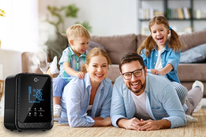 Nawilżacze ultradźwiękowe i parowe Carruzzo HTJ-2119