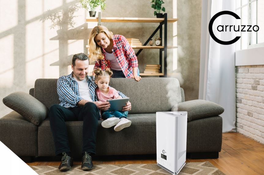 Nawilżacze ultradźwiękowe i parowe Carruzzo HYB-79