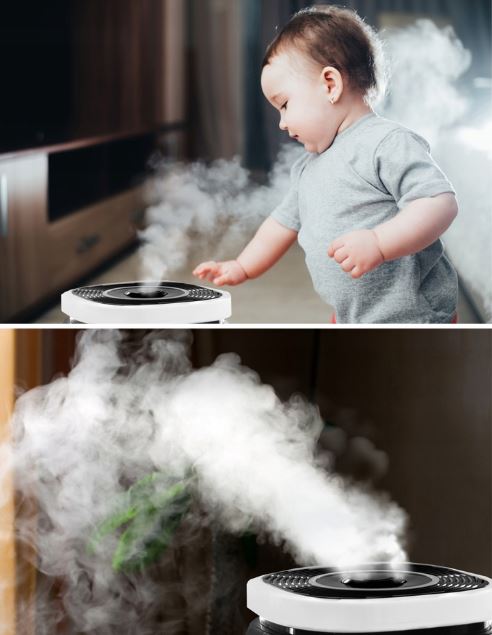 Nawilżacze ultradźwiękowe i parowe Carruzzo QT-JS1802