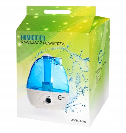 Nawilżacze ultradźwiękowe i parowe Carruzzo T-326