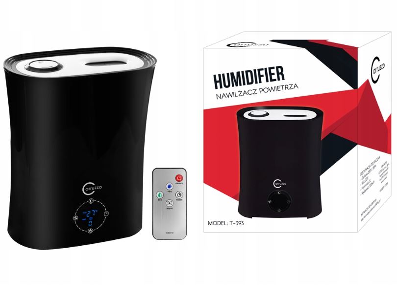 Nawilżacze ultradźwiękowe i parowe Carruzzo T-393
