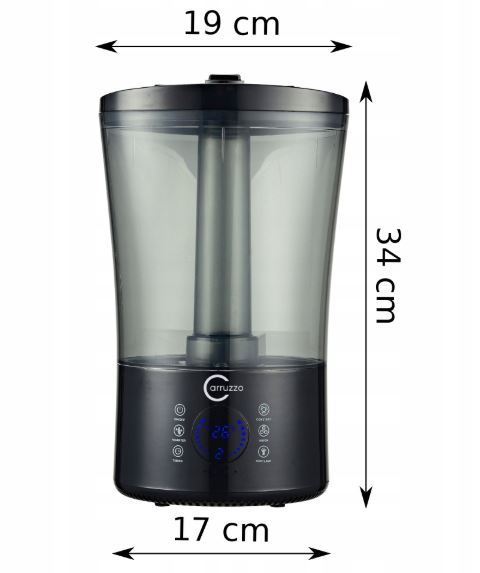 Nawilżacze ultradźwiękowe i parowe Carruzzo T-573