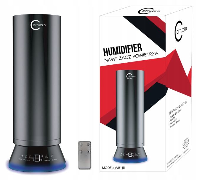 Nawilżacze ultradźwiękowe i parowe Carruzzo WB-J11