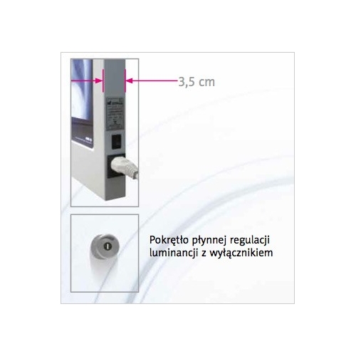 Negatoskopy SLIM LED ULTRAVIOL LED NGP 11/LED NGP 21/LED NGP 31/LED NGP 41