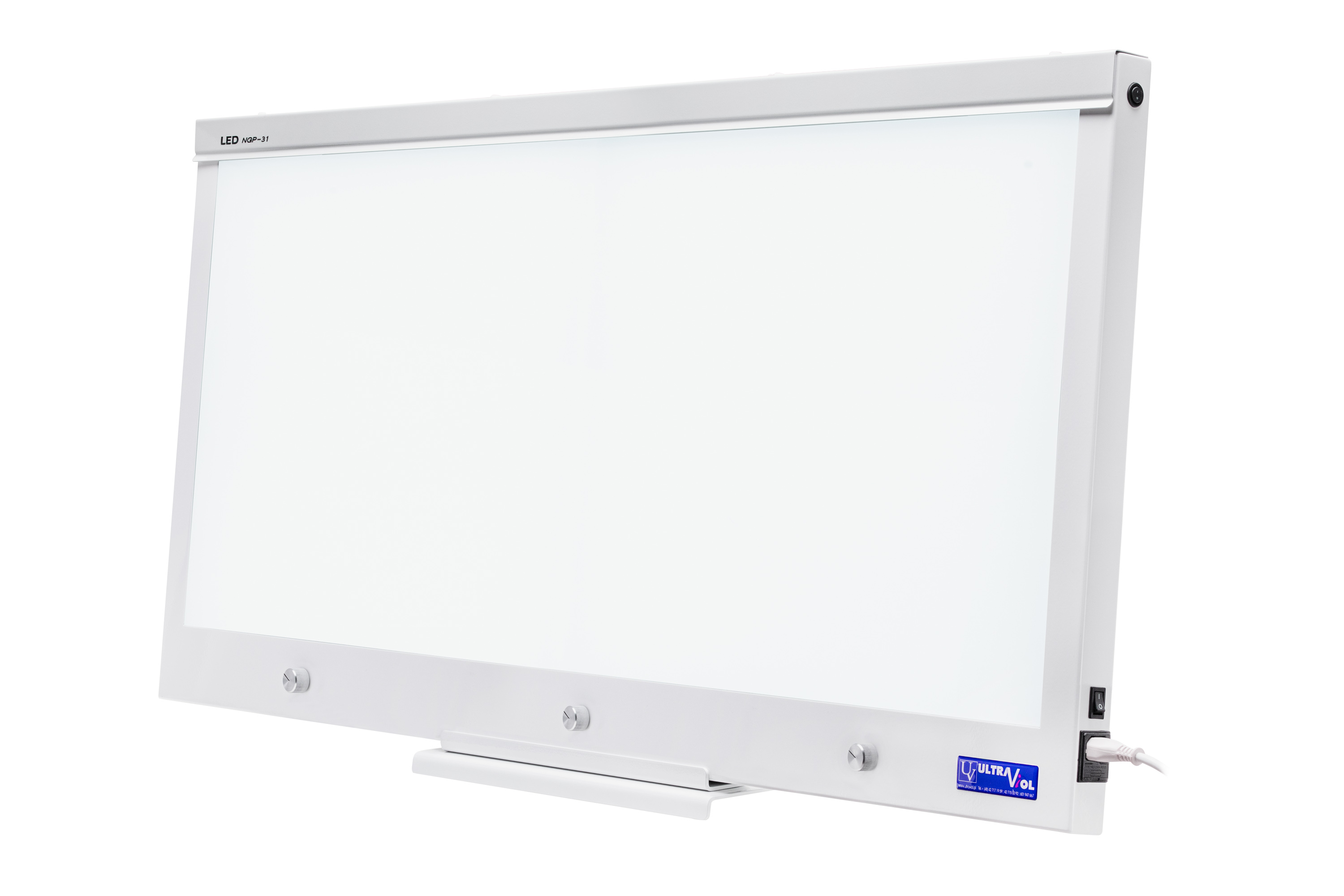 Negatoskopy SLIM LED ULTRAVIOL LED NGP 31 - negatoskop trzyklatkowy