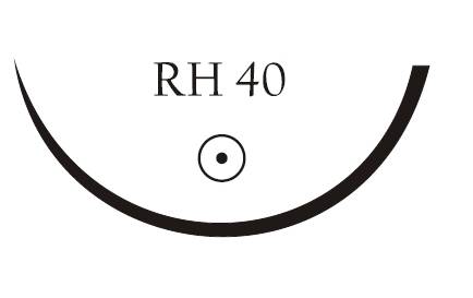 Nici chirurgiczne z igłą okrągłą Vigilenz Ecosorb E19RH400