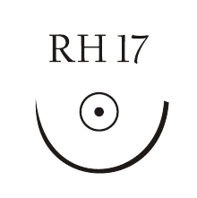 Nici chirurgiczne z igłą okrągłą Vigilenz Ecosorb E37RH170