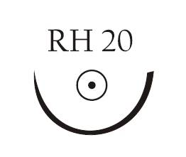 Nici chirurgiczne z igłą okrągłą Vigilenz Ecosorb E49RH200