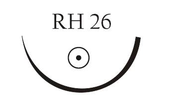 Nici chirurgiczne z igłą okrągłą Vigilenz Ecosorb fast F37RH26W