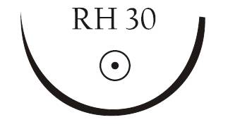 Nici chirurgiczne z igłą okrągłą Vigilenz Linen L07RH300