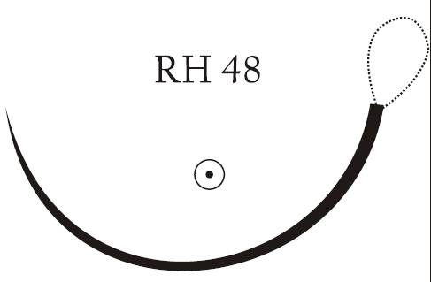 Nici chirurgiczne z igłą okrągłą Vigilenz Vigiloop V18RH480